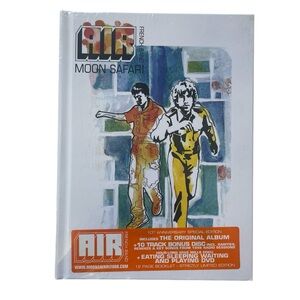 AIR Moon Safari 10th Anniversary Deluxe Edition SEALED 3 Discs CD & DVD 2008